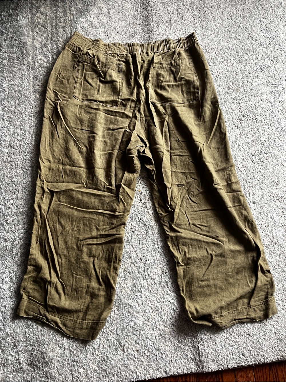 Old Navy Women’s Olive Wide-Leg Pants